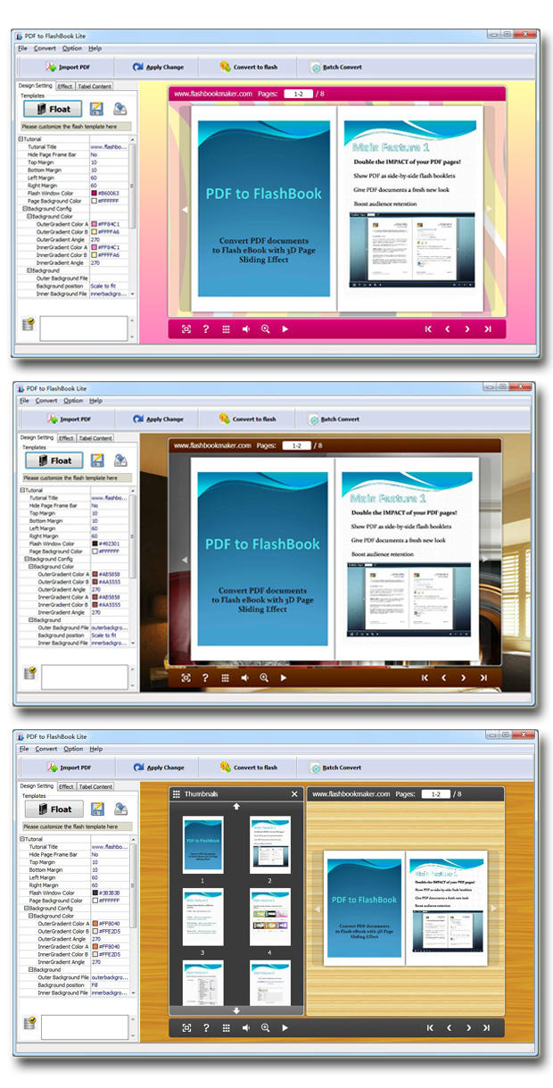 screenshots_easy_pdf_to_flashbook