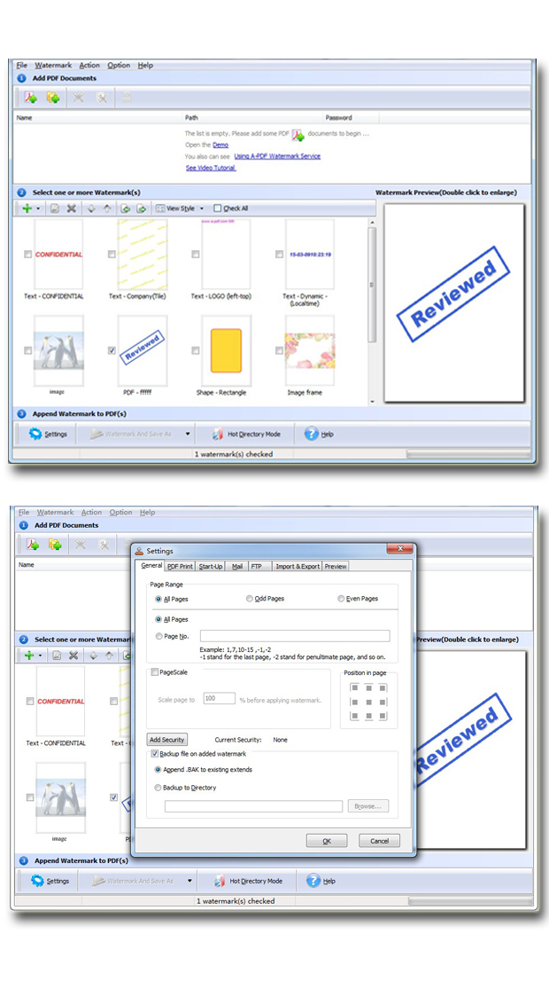 Easy PDF Watermark 1.5 full