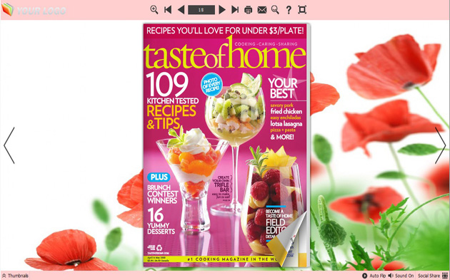 Easy PDF Tools Themes for Poppy Flower software